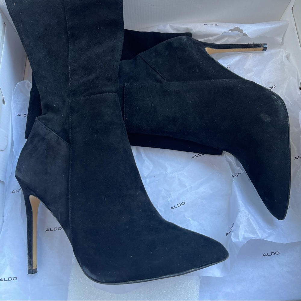 Aldo heel boots